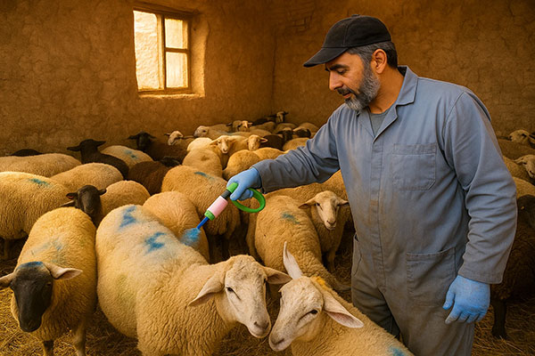 آشنایی با مراحل درمان بیماری انگل مگس گوسفندان